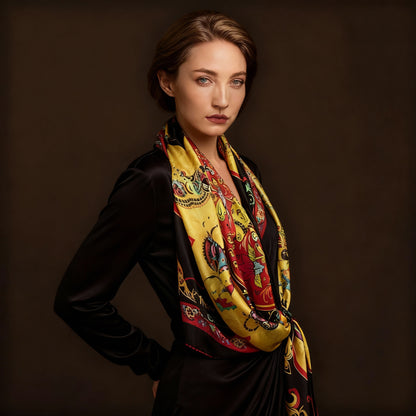 Dreaming of Chang'an·The Twelve Zodiac Signs Pure Natural Silk Original Design