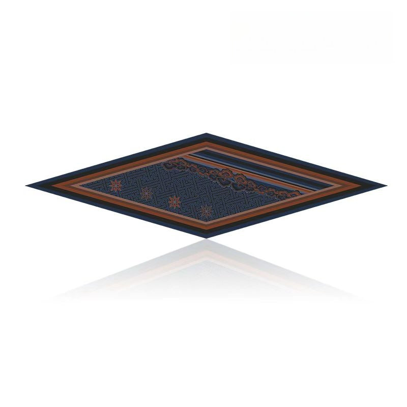 Yunxi Yongzhong Diamond-Pattern Scarf