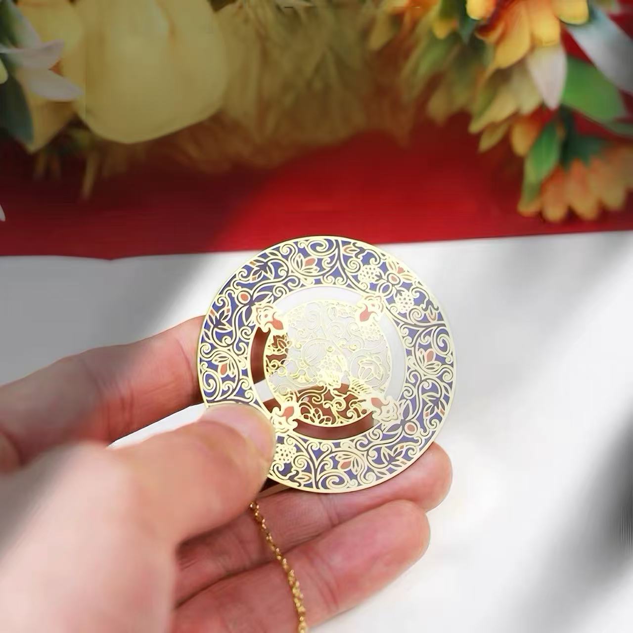 Chinese Heritage Metal Bookmark Collection