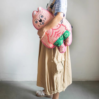 Original design Muscle Rabbit Mighty Dragon Autumn and Winter Throw Pillow Cushion