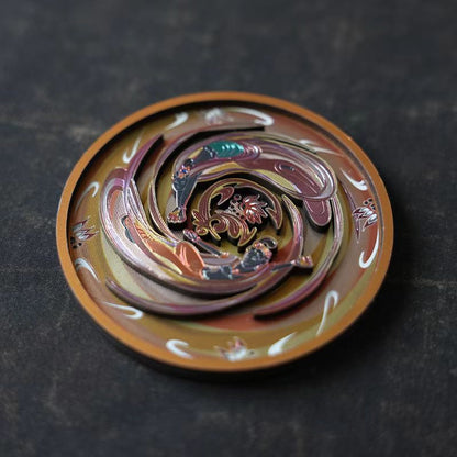 Dunhuang Silver Foil Fridge Magnet