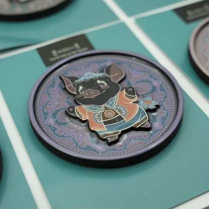 Dunhuang Twelve Zodiac Animals Fridge Magnet