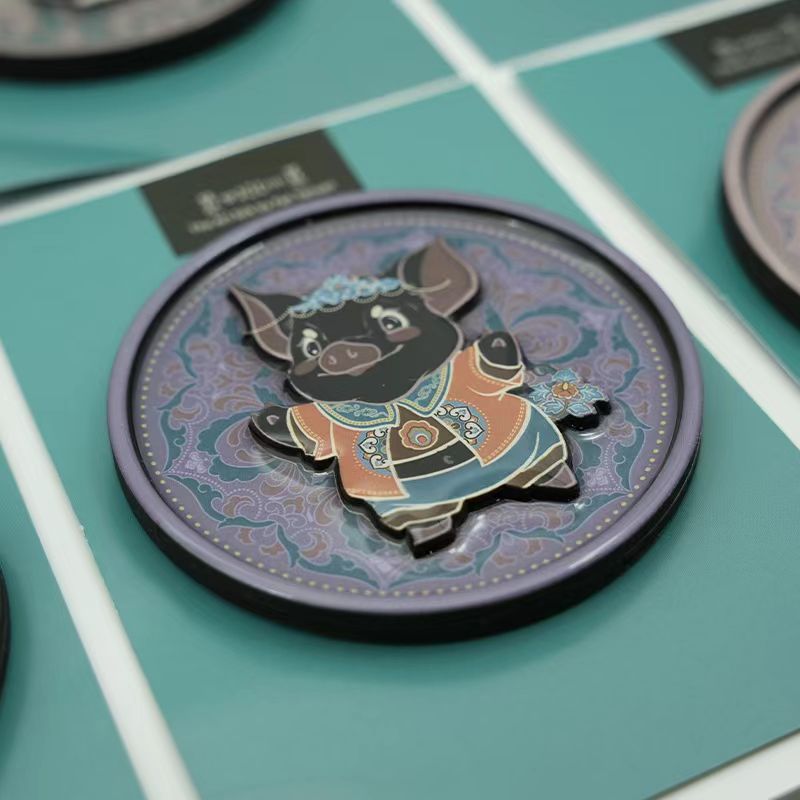 Dunhuang Twelve Zodiac Animals Fridge Magnet