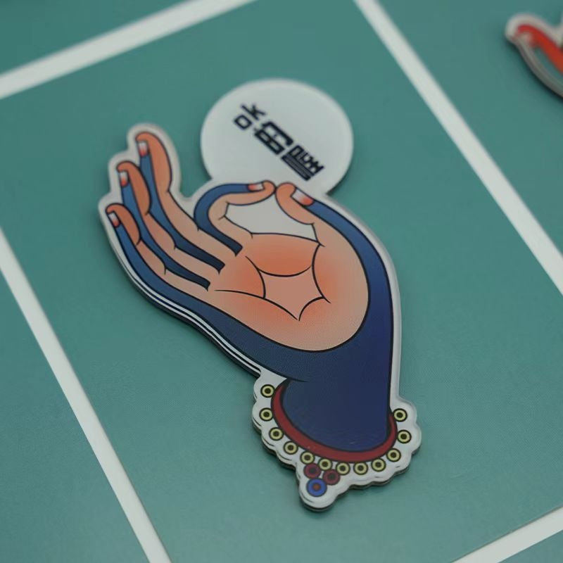 Effortless Control Fridge Magnet