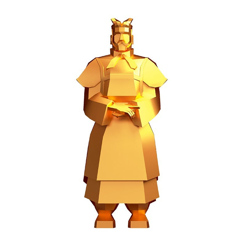 THISARMY Terracotta Warriors Figurine – Electroplated Series