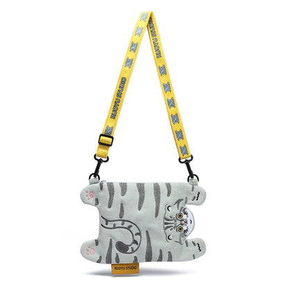 Original design cute animal cloth bag mobile phone bag messenger bag