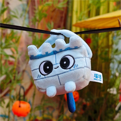 Xi'an merchandise wall wall merchandise ancient city wall clock in genuine plush magnetic pendant refrigerator sticker cute souvenir