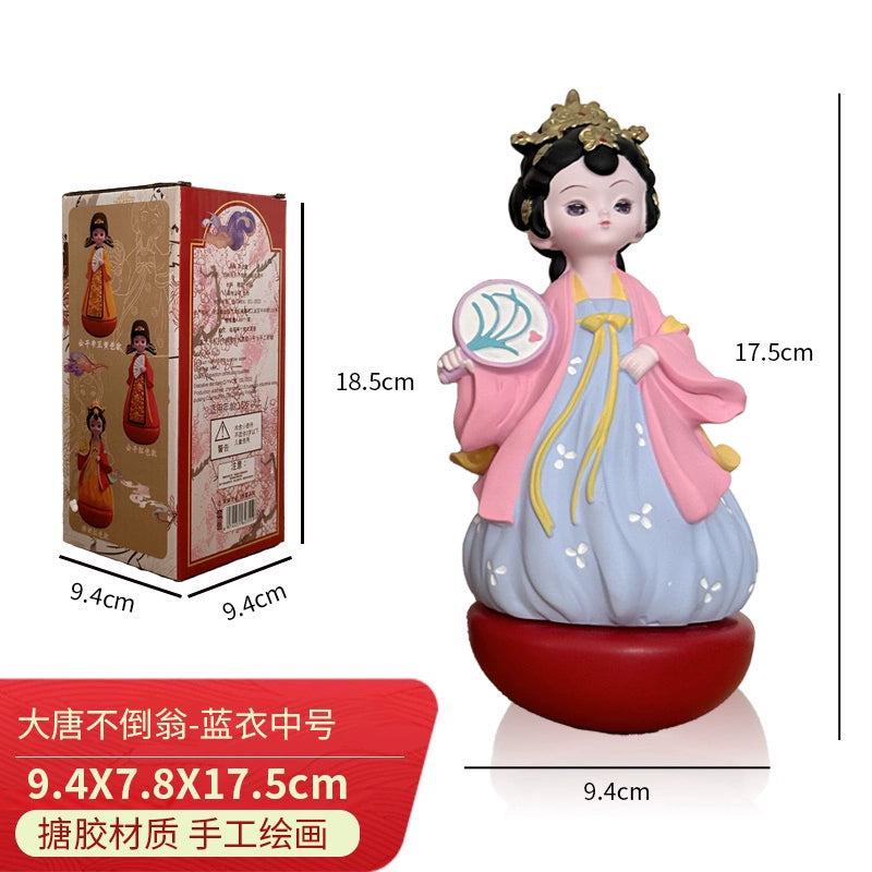 Xi'an Cultural and Creative Industry: Tumbler Girl, Tang Dynasty City Never Sleeps Ornaments, Souvenirs, National Trend Gifts, and Internet Celebrities