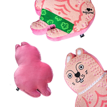 Original design Muscle Rabbit Mighty Dragon Autumn and Winter Throw Pillow Cushion