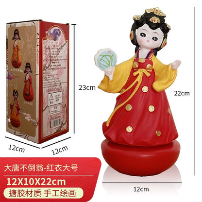 Xi'an Cultural and Creative Industry: Tumbler Girl, Tang Dynasty City Never Sleeps Ornaments, Souvenirs, National Trend Gifts, and Internet Celebrities