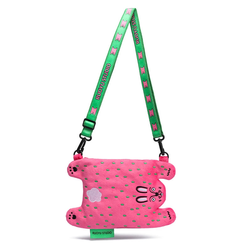 Original design cute animal cloth bag mobile phone bag messenger bag