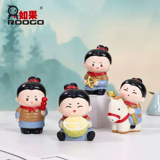 Xi'an merchandise souvenirs Qin Shi Huang Terracotta Warriors and Horses, resin refrigerator stickers, cute magnets, Shaanxi travel souvenir