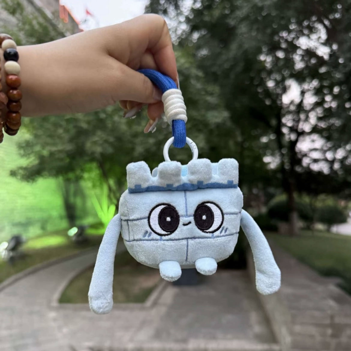 Xi'an merchandise wall wall merchandise ancient city wall clock in genuine plush magnetic pendant refrigerator sticker cute souvenir