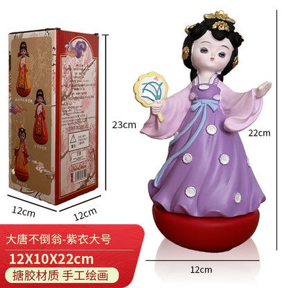 Xi'an Cultural and Creative Industry: Tumbler Girl, Tang Dynasty City Never Sleeps Ornaments, Souvenirs, National Trend Gifts, and Internet Celebrities