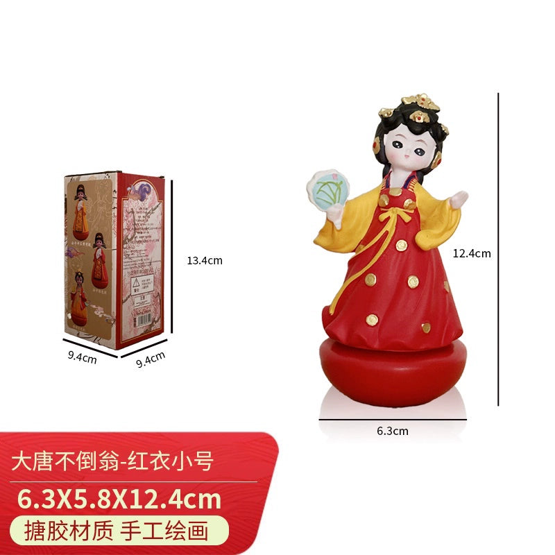 Xi'an Cultural and Creative Industry: Tumbler Girl, Tang Dynasty City Never Sleeps Ornaments, Souvenirs, National Trend Gifts, and Internet Celebrities