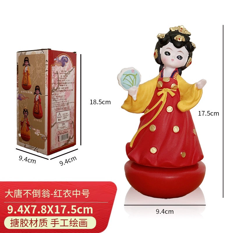 Xi'an Cultural and Creative Industry: Tumbler Girl, Tang Dynasty City Never Sleeps Ornaments, Souvenirs, National Trend Gifts, and Internet Celebrities