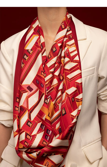 Wanji Song (Tibetan Culture) · Seda (35.43″ × 35.43″) ▏FANYANYAN Original Design