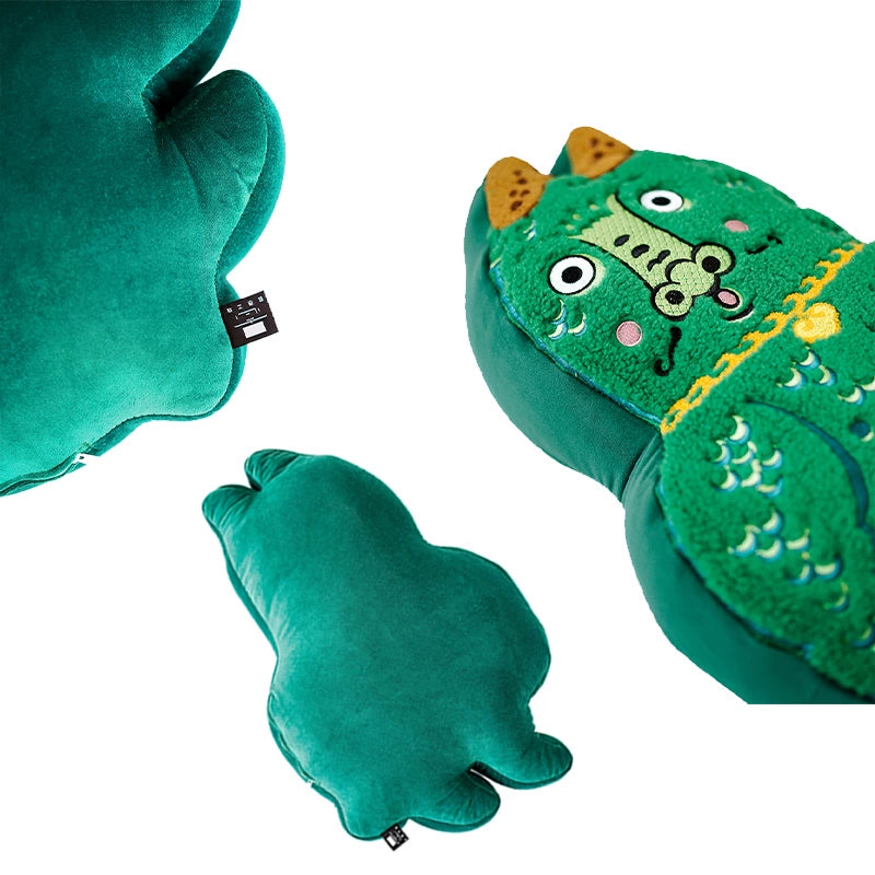 Original design Muscle Rabbit Mighty Dragon Autumn and Winter Throw Pillow Cushion