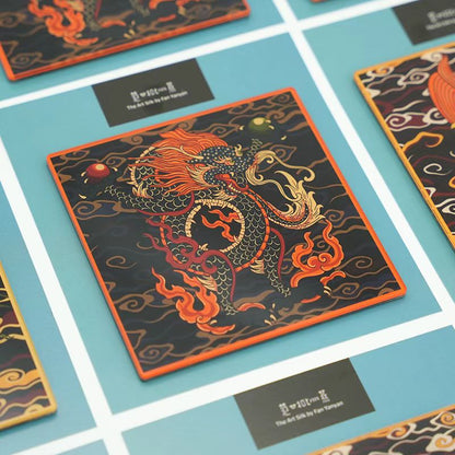 Rising Sun Fridge Magnet