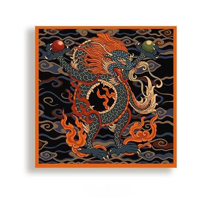 Rising Sun Fridge Magnet