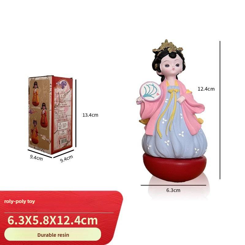 Xi'an Cultural and Creative Industry: Tumbler Girl, Tang Dynasty City Never Sleeps Ornaments, Souvenirs, National Trend Gifts, and Internet Celebrities