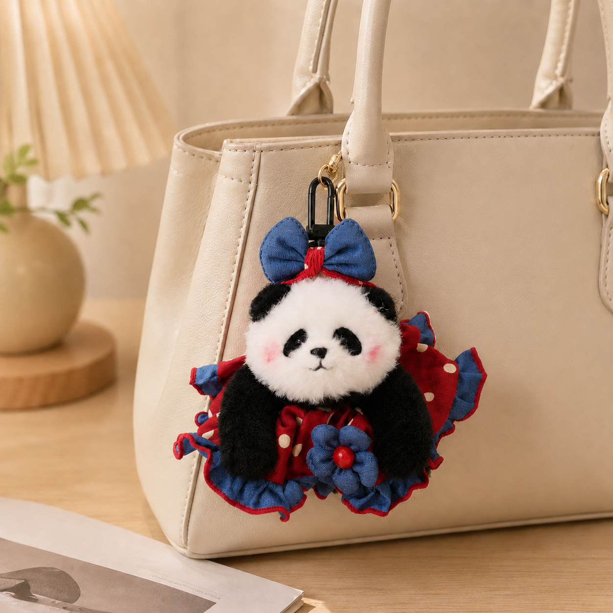 Panda Plush Bag Charm