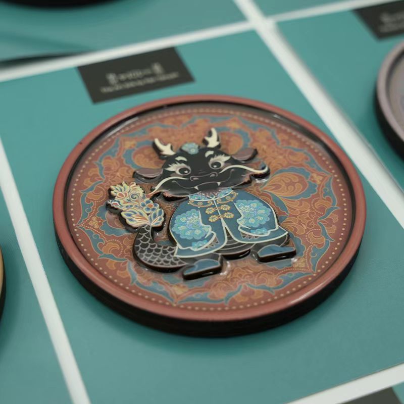 Dunhuang Twelve Zodiac Animals Fridge Magnet