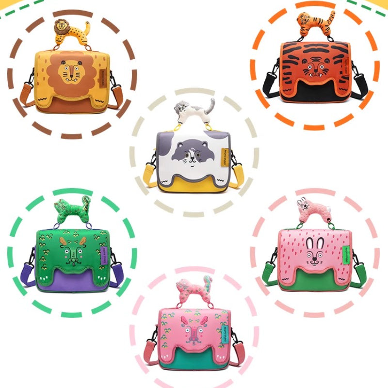 Original design cute messenger partition large capacity cosmetic bag storage bag