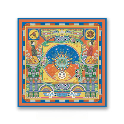 Ecological Zodiac·Life Rhapsody (35.43″ × 35.43″) ▏FANYANYAN Original Design