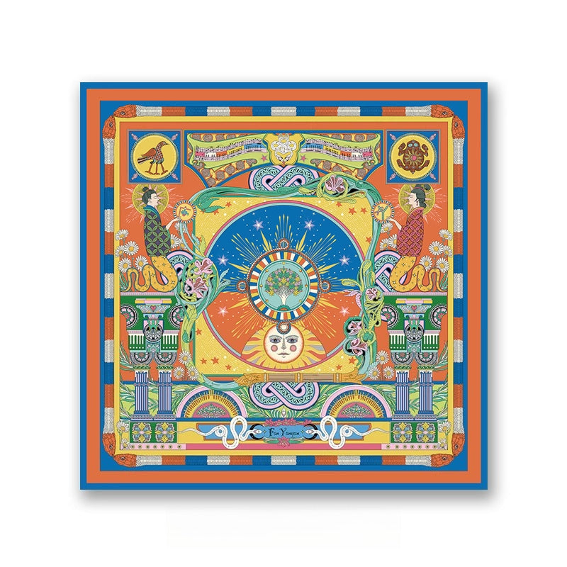 Ecological Zodiac·Life Rhapsody (35.43″ × 35.43″) ▏FANYANYAN Original Design