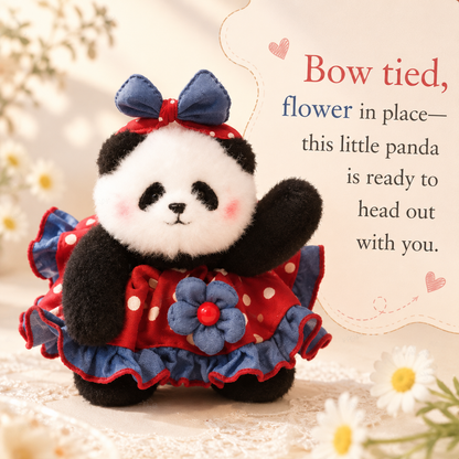 Panda Plush Bag Charm