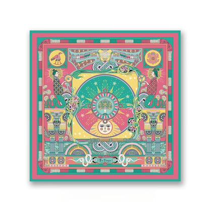 Ecological Zodiac·Life Rhapsody (35.43″ × 35.43″) ▏FANYANYAN Original Design