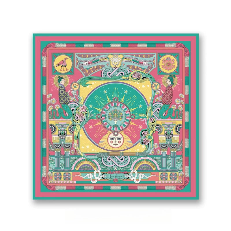 Ecological Zodiac·Life Rhapsody (35.43″ × 35.43″) ▏FANYANYAN Original Design