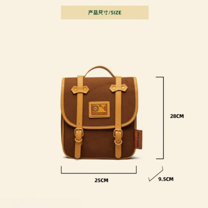 Original design casual commuter canvas backpack