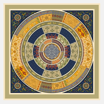Meet Central Asia · Silk Road Joy (±110x110cm) ▏FANYANYAN Original Design