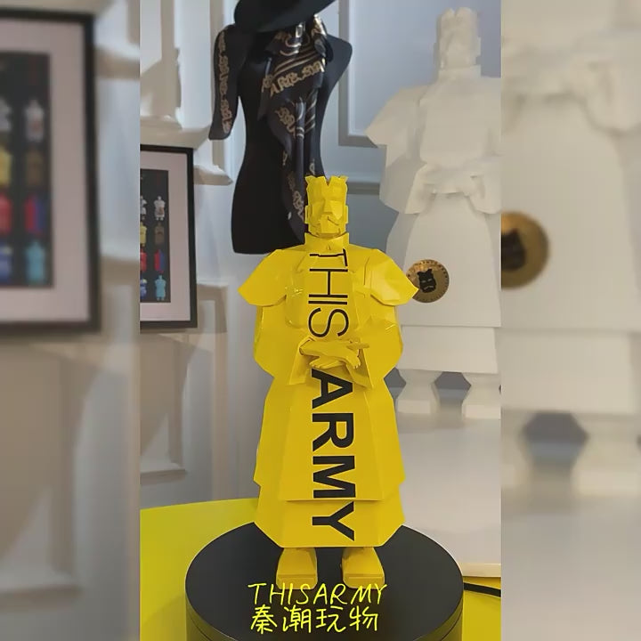 Load video: Brand collaboration series, original Terracotta Warrior design, limited edition collectible